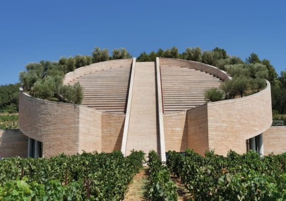 Vista cantina frontale
