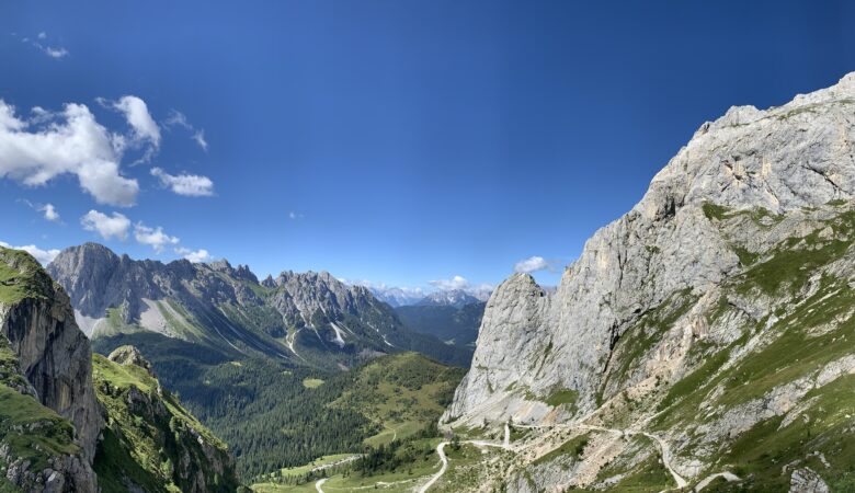 panoramica dal rifugio