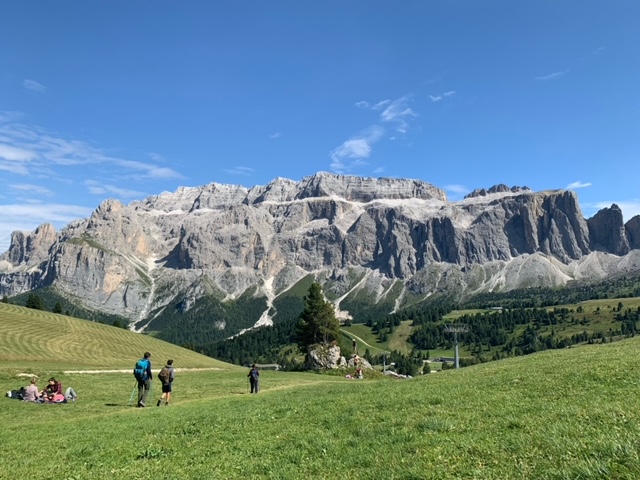 Panorama dal rifugio Comici