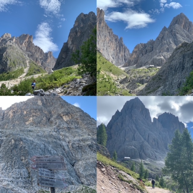 Sentiero zona bivio rifugio Venezia