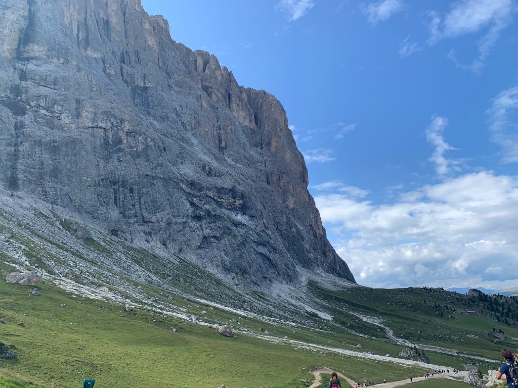 Sentiero verso il rifugio Comici