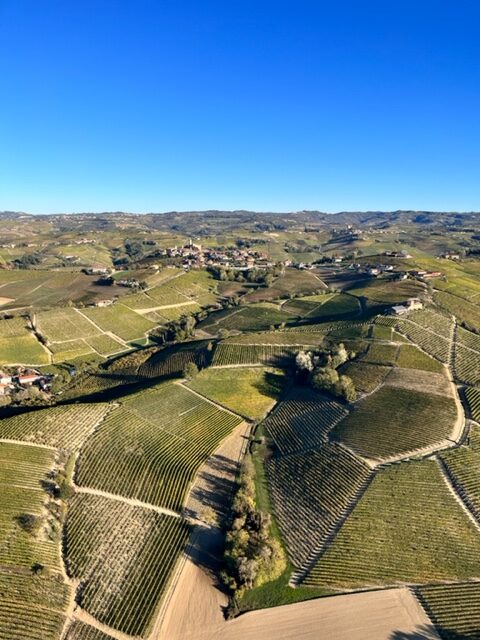 Panorami di Langa dalla mongolfiera