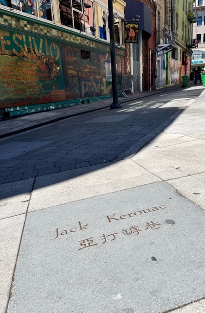 Piastrella in memoria di Kerouac