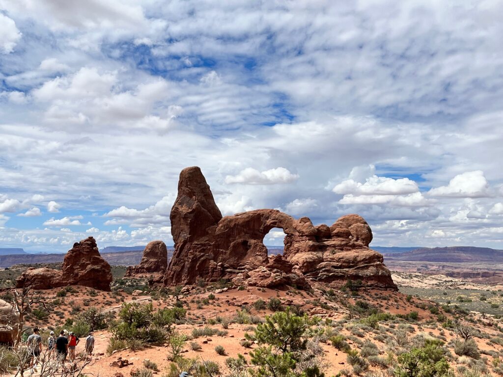 North rim arch