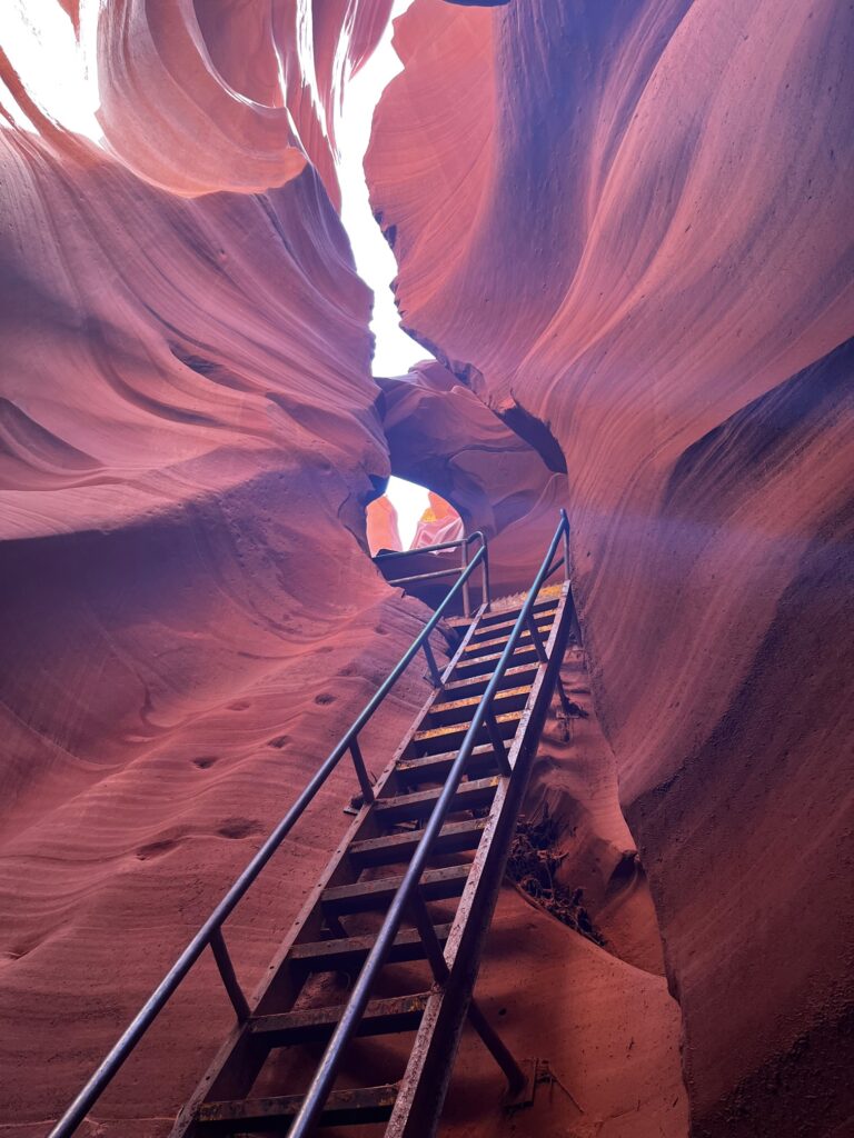 Scale all'interno del canyon