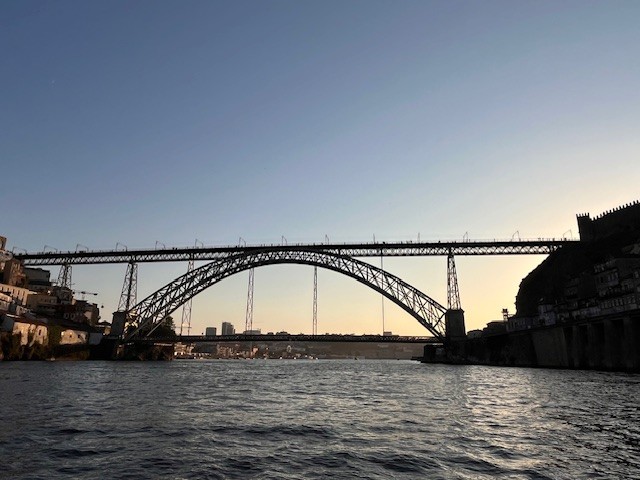 vista panoramica del ponte di Porto