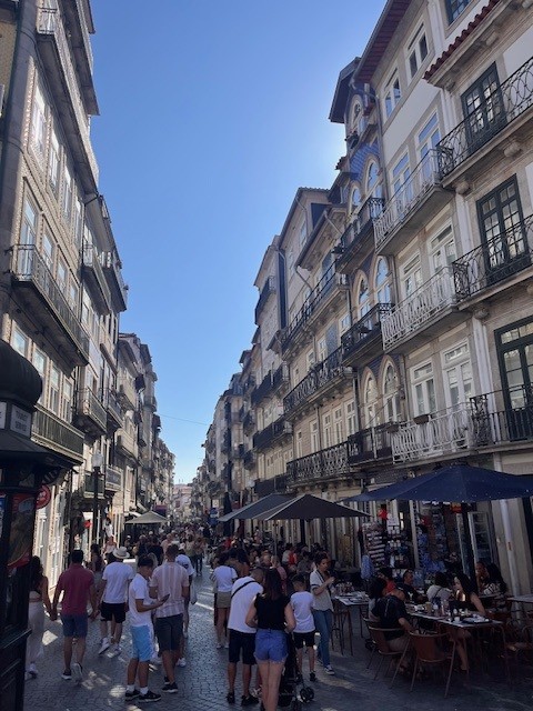 i palazzi di Rua Flores